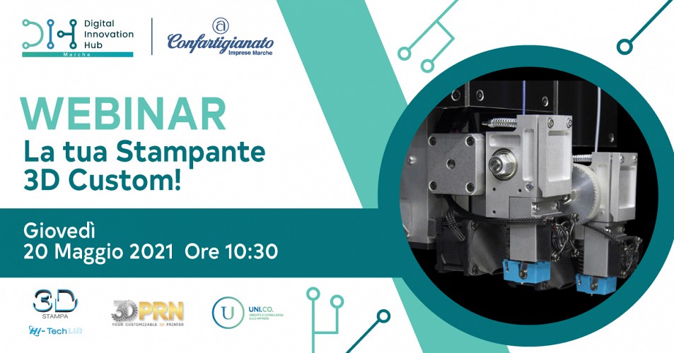 La tua stampante 3D custom
