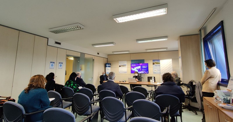 sala conferenza stampa open week 2